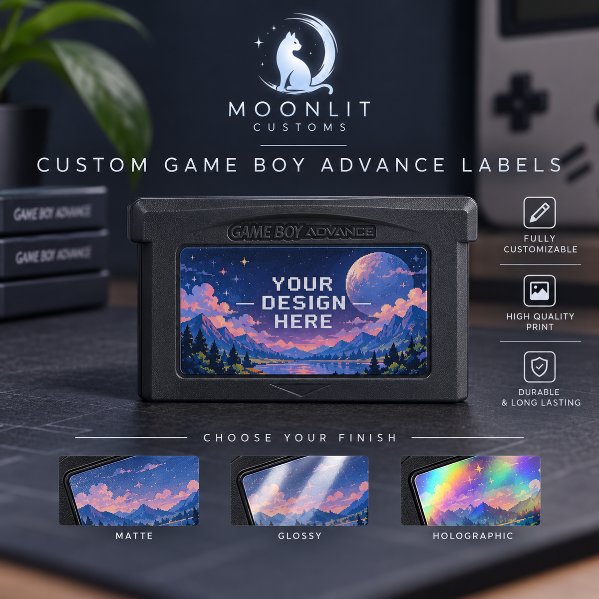 Design Your Own GBA Labels