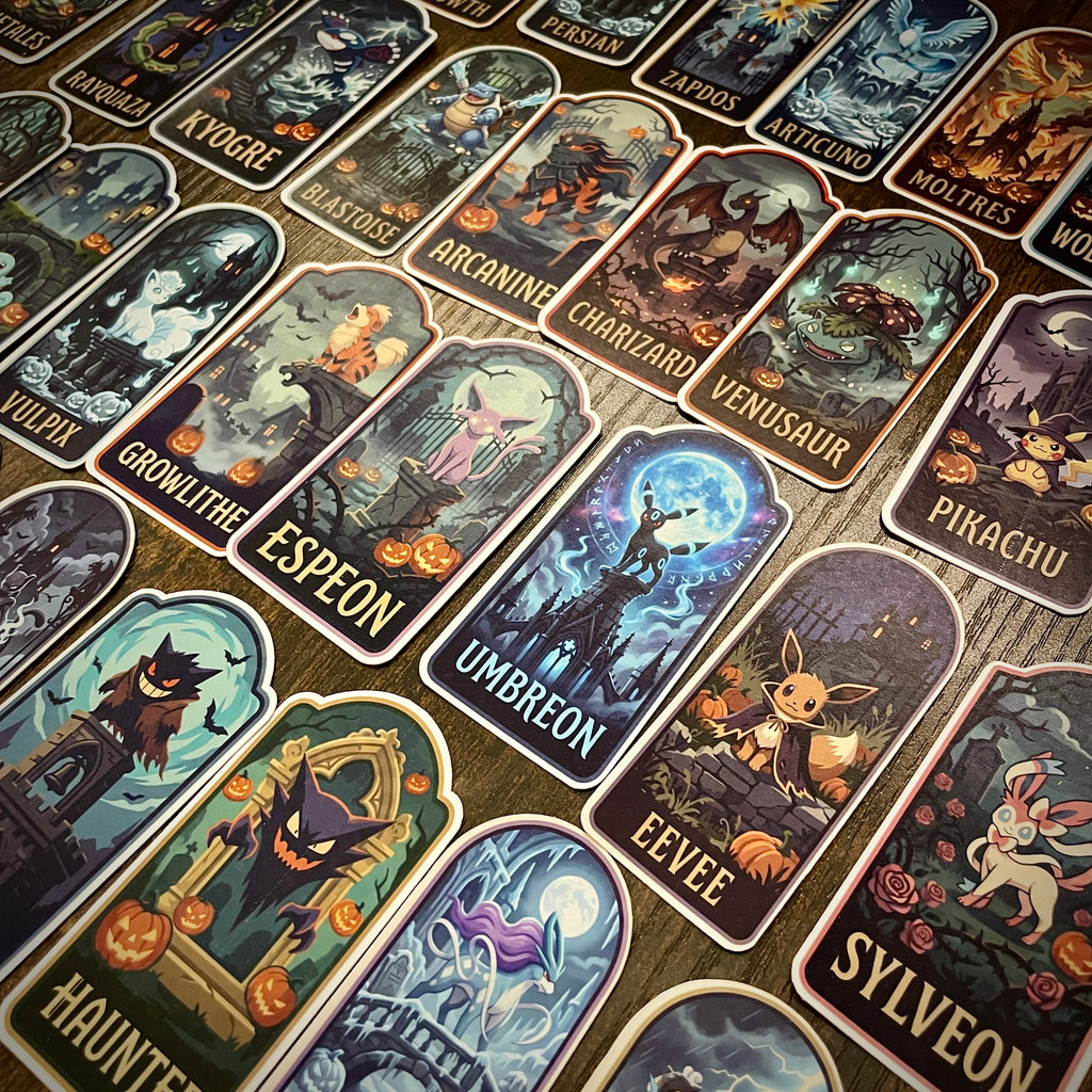 Dark Fantasy - Gothic Halloween Sticker